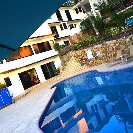 Villa Guitarron Gran Terraza Vista Espectacular 6 Huespedes Piscina Gigante Акапулько Экстерьер фото