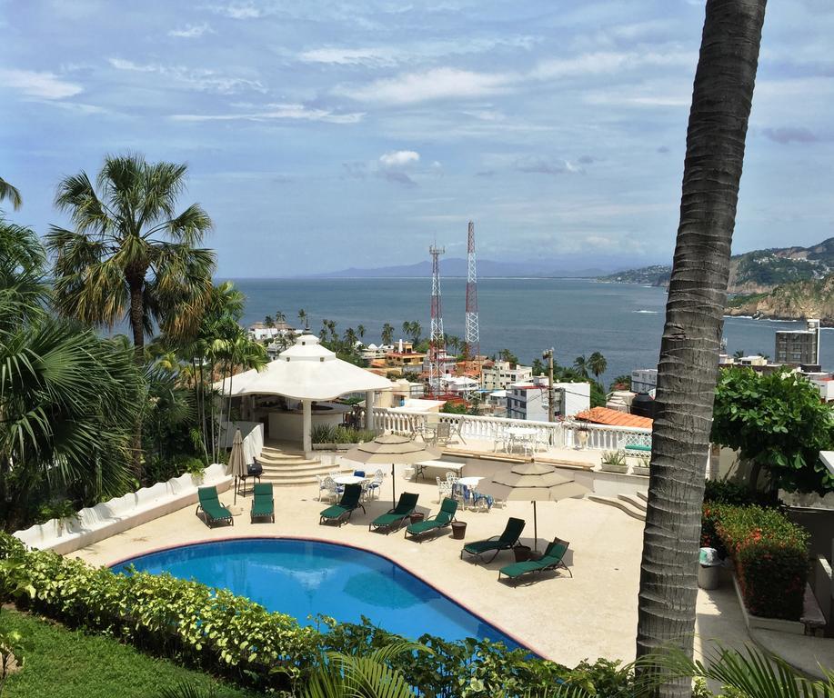 Villa Guitarron Gran Terraza Vista Espectacular 6 Huespedes Piscina Gigante Акапулько Экстерьер фото