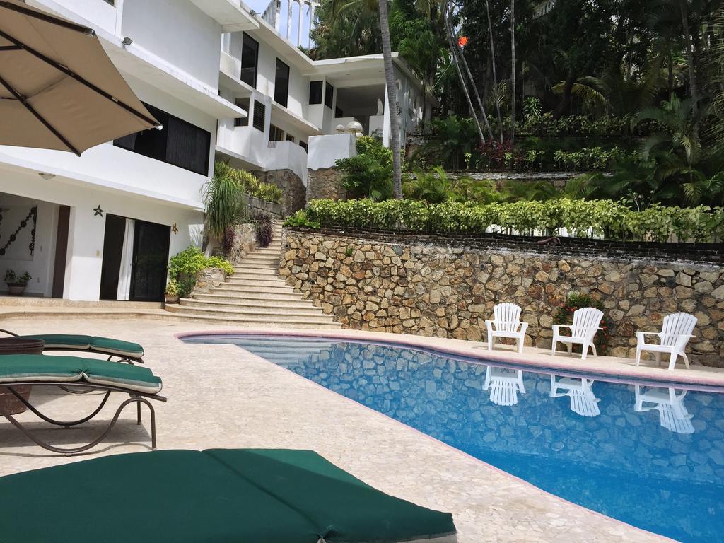 Villa Guitarron Gran Terraza Vista Espectacular 6 Huespedes Piscina Gigante Акапулько Экстерьер фото