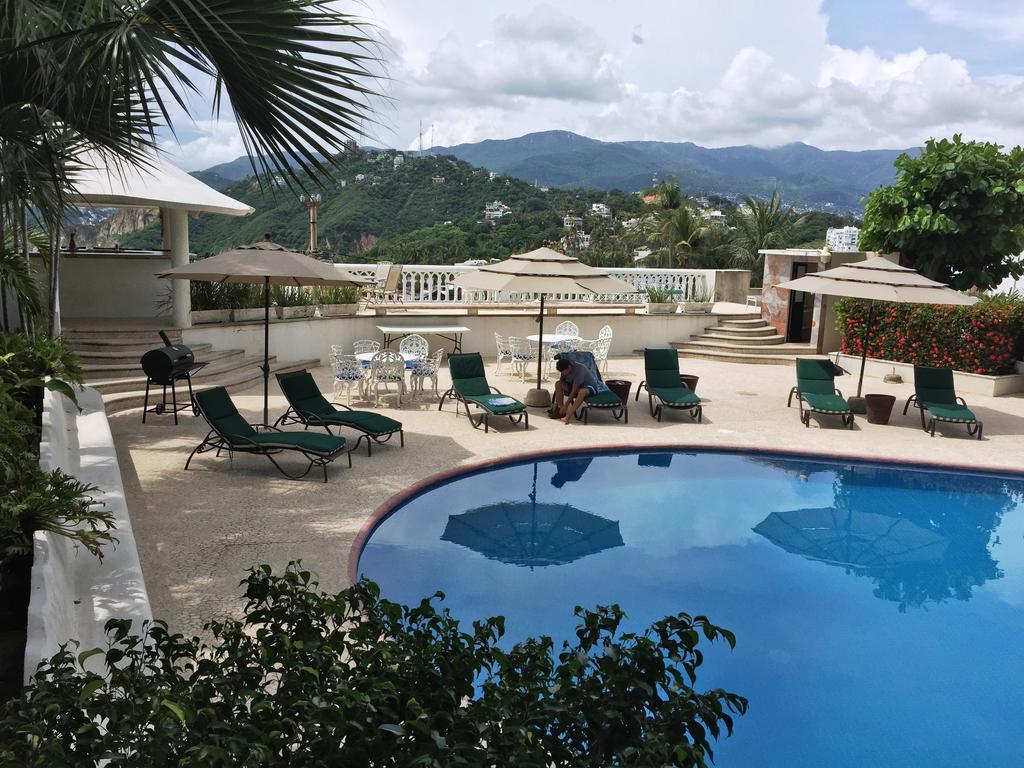 Villa Guitarron Gran Terraza Vista Espectacular 6 Huespedes Piscina Gigante Акапулько Экстерьер фото