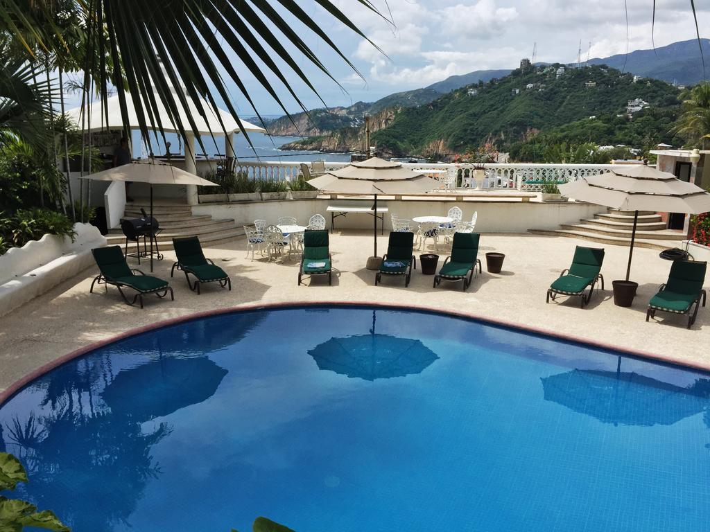 Villa Guitarron Gran Terraza Vista Espectacular 6 Huespedes Piscina Gigante Акапулько Экстерьер фото