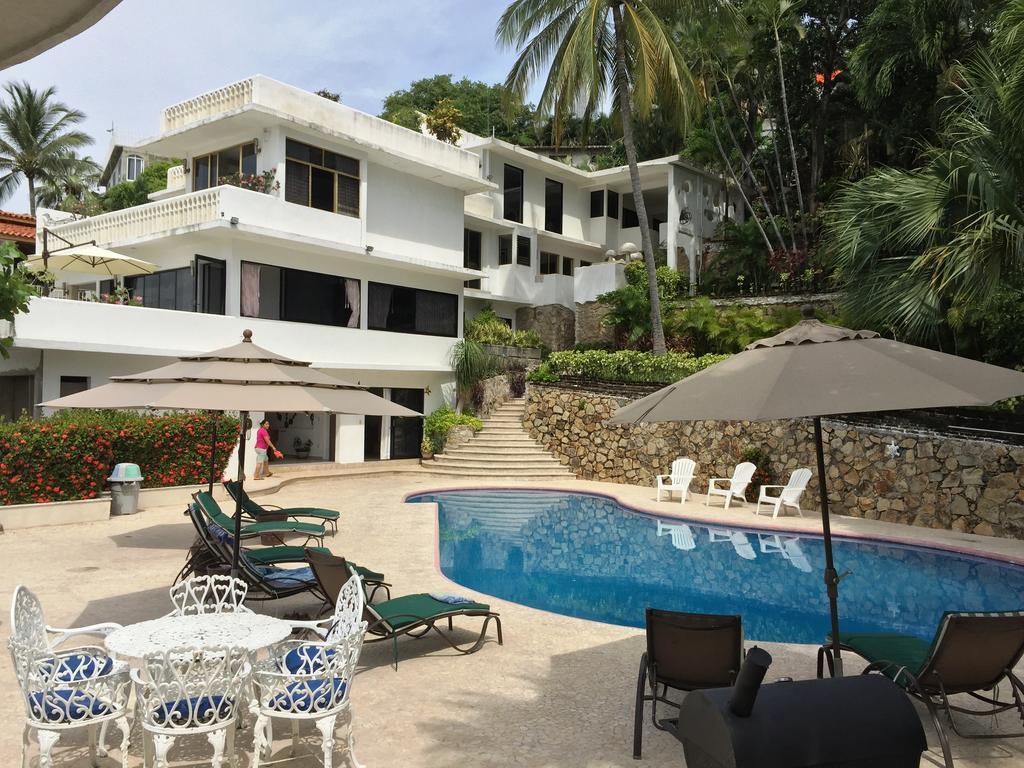 Villa Guitarron Gran Terraza Vista Espectacular 6 Huespedes Piscina Gigante Акапулько Экстерьер фото
